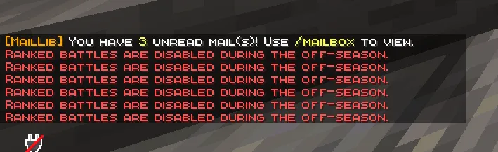 Ranked blocked during off-season